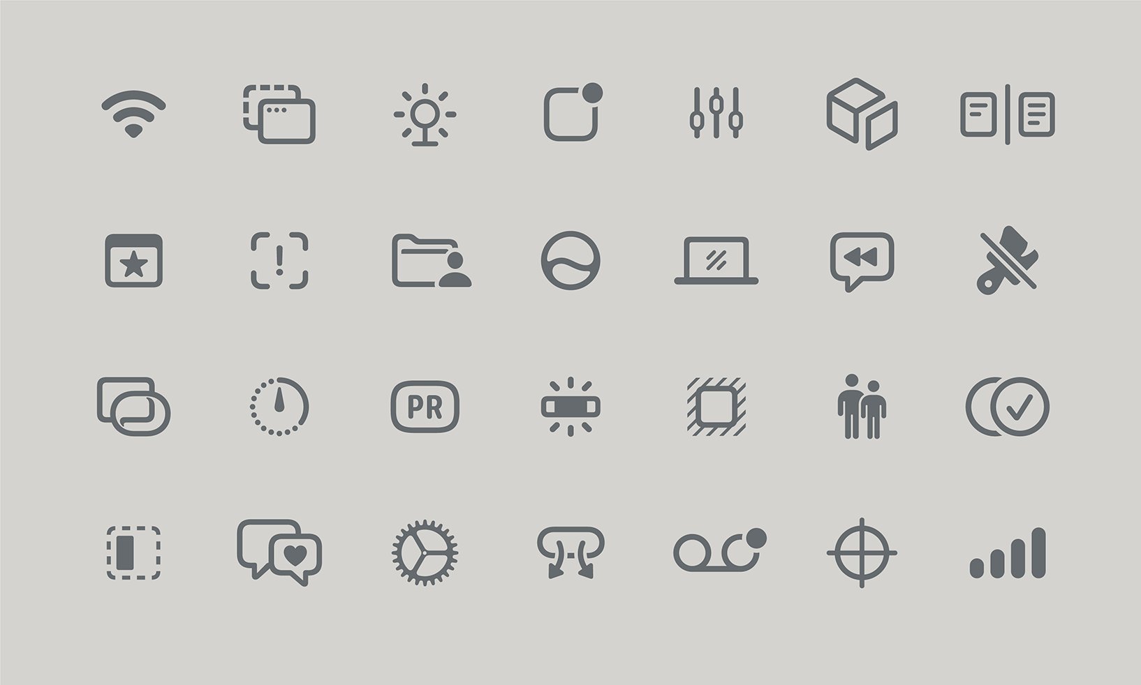 New SF Symbols Icon Set