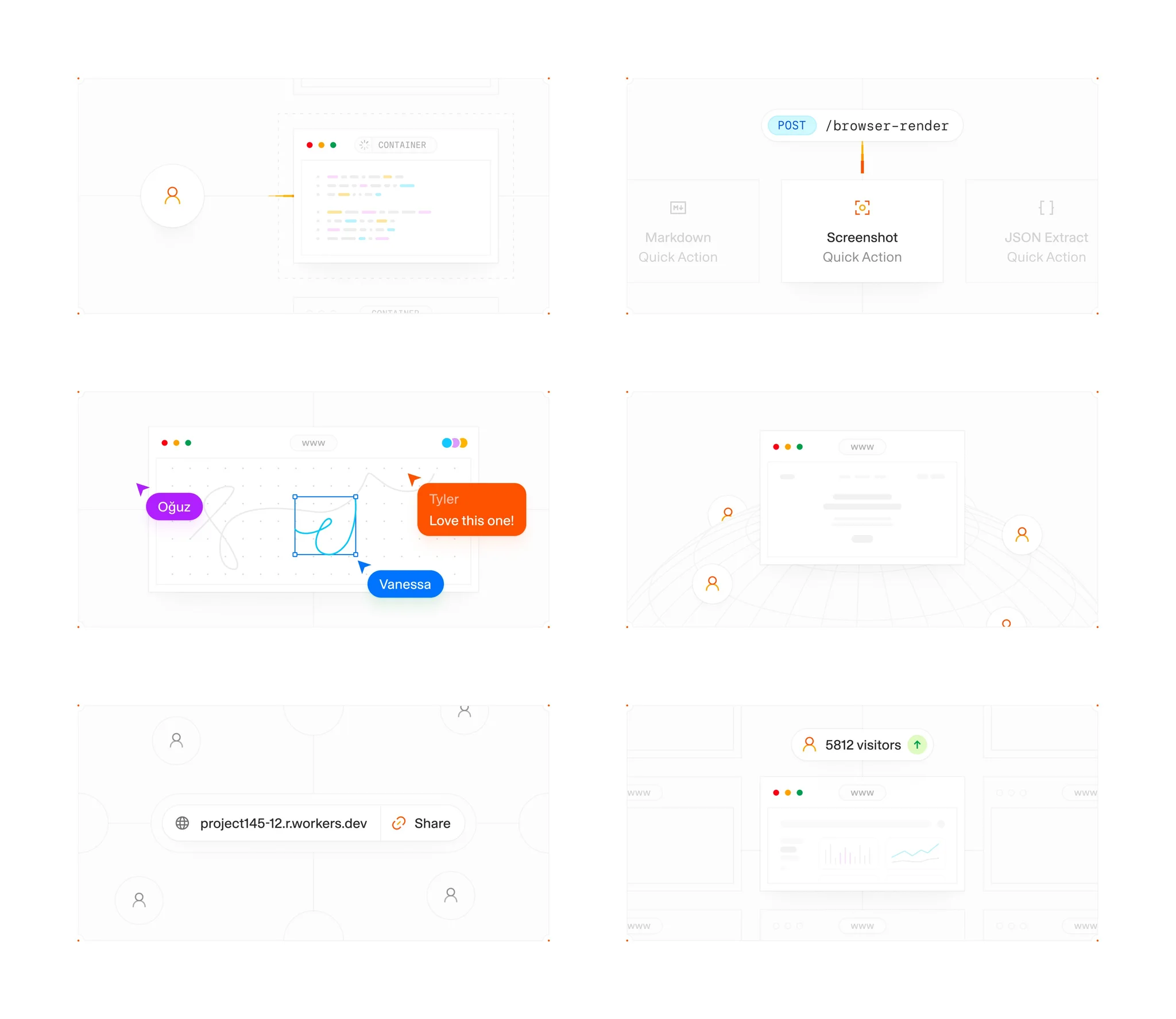 Product Feature Illustrations