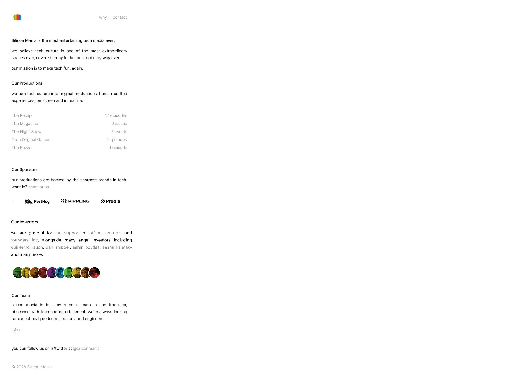 Silicon Mania Website